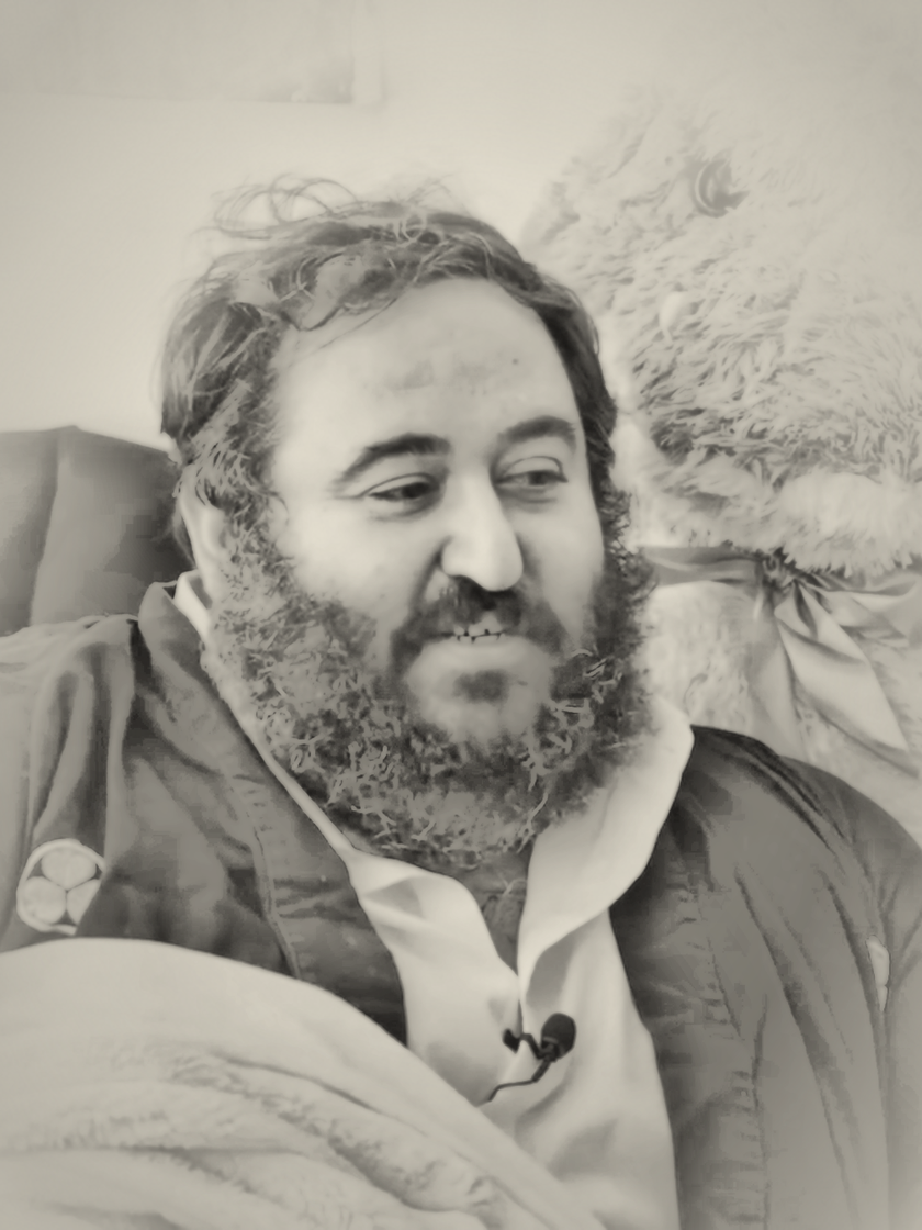 Portrait au fusain d'Oussama Ammar
